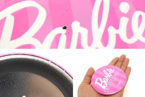 Barbie/バービー・Button Badge/缶バッチ・ロゴ・ENESCO - KNot a TOY