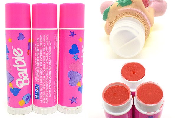 Barbie/バービー・CHERRY FLAVORED LIP BALM/チェリーフレイバーリップ 