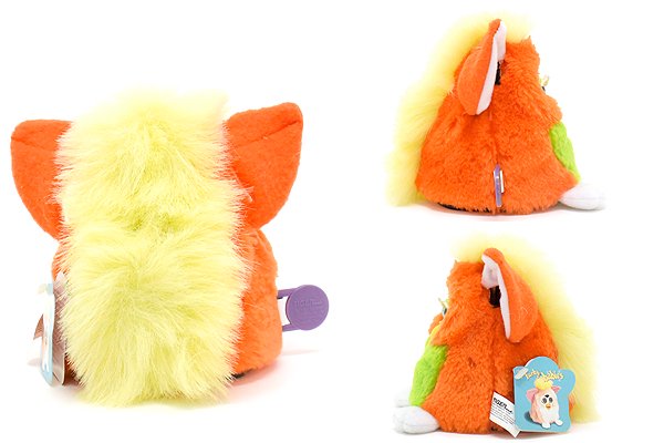 Furby Babies/ファービーベイビーズ・Tiger  Electronics/タイガーエレクトロニクス(ハズブロ)オレンジ×グリーン×イエロー・Fresh Orange/フレッシュオレンジ・英語 -  KNot a TOY/ノットアトイ