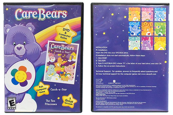 Care Bears/ケアベア・DVD ＆Computer Game・#146・2006年・開封済み 