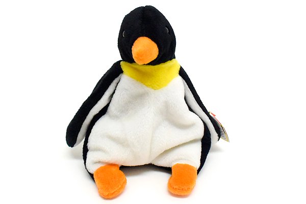 TY Beanie Baby/ビーニーベイビー・ぬいぐるみ・ペンギン・Waddle