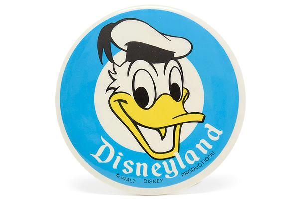 US.Disneyland/ディズニーランド・Vintage Button Badge/ビンテージ缶