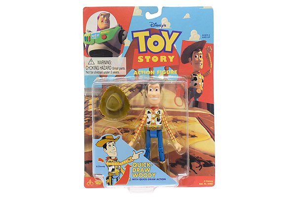 TOY STORY/トイストーリー・THINK WAY/シンクウェイ・ACTION FIGURE/アクションフィギュア 「QUICK-DRAW  WOODY/クイックドローウッディ」 - KNot a TOY/ノットアトイ