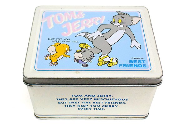 Tom&Jerry/トムとジェリー・Tin Case・缶ケース・小物入れ・Victoria