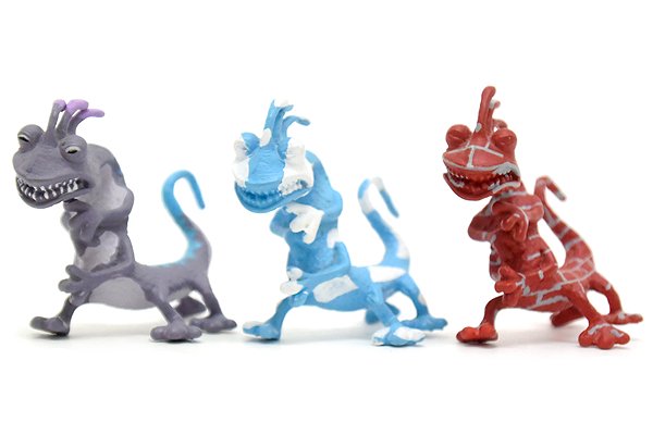 Disney Pixar ディズニー ピクサー Monsters Inc モンスターズインク Tomy トミー Hasbro ハズブロ ちいサイズコレクション ミニpvcフィギュア ランドールセット Knot A Toy ノットアトイ