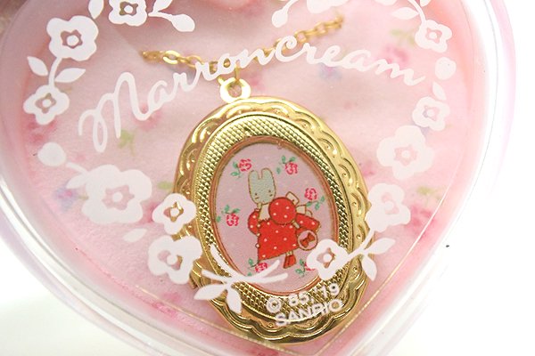 Marron Cream/マロンクリーム・ Locket pendant/ロケットペンダント・2019年 - KNot a TOY/ノットアトイ