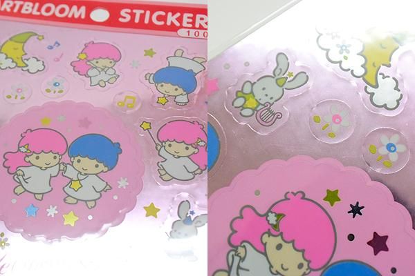 BlingMe！ ★ リトルツインスターズ　スワロフスキーシール Bling Me ブリングミー キキララ ステッカー スワロフスキー