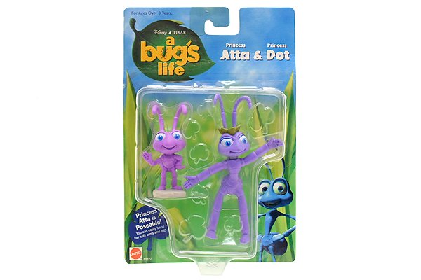 a bug's life/バグズライフ・MATTEL/マテル・PVC＆ベンダブル