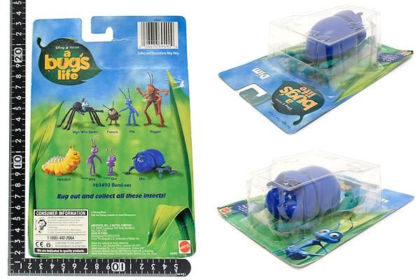 a bug's life/バグズライフ・MATTEL/マテル・Bendable Figure
