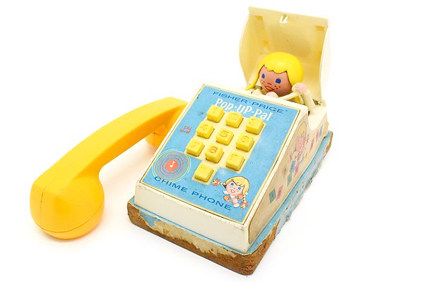 Fisher-Price/フィッシャープライス・「Pop-Up-Pal Chime Phone
