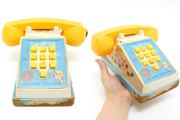 Fisher-Price/フィッシャープライス・「Pop-Up-Pal Chime Phone 