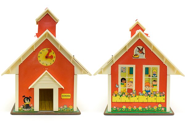 Fisher-Price/フィッシャープライス・LITTLE PEOPLE/リトルピープル「PLAY FAMILY SCHOOL/ プレイファミリースクール」1971年 - KNot a TOY/ノットアトイ