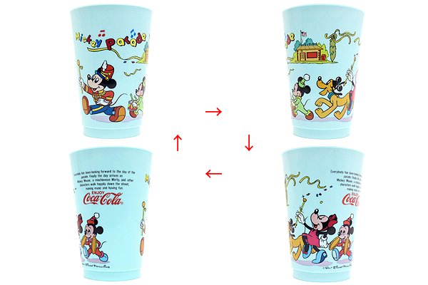 Disney/ディズニー×Coca-Cola/コカコーラ・Plastic Cup/プラスチック