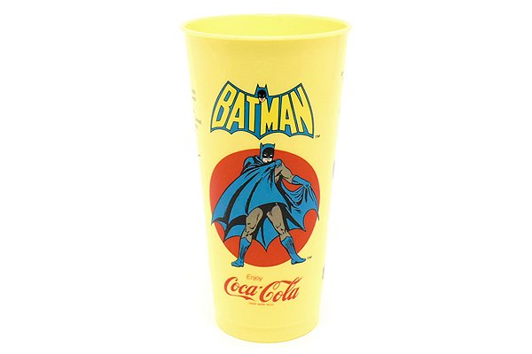 DC/ディーシー×Coca-Cola/コカコーラ×7 ELEVEN/セブンイレブン・Plastic Cup/プラスチックカップ(Drink Cup/ ドリンクカップ) 「BAT MAN/バットマン」 - KNot a TOY/ノットアトイ