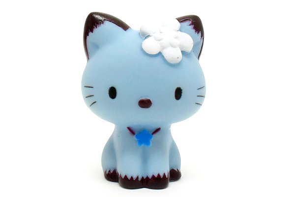 Charmmy Kitty/チャーミーキティ・サファイヤ・ソフビ人形/フィギュア・2006年・約4.8cm KNot a TOY/ノットアトイ