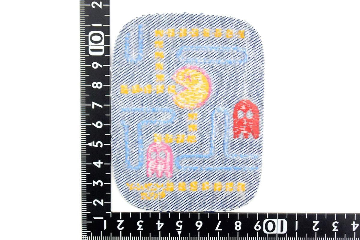 【超お買い得！】 MIDWAY/ミッドウェイ・刺繍アイロンワッペン/パッチ 「PAC-MAN ピンズ・ピンバッジ・缶バッジ