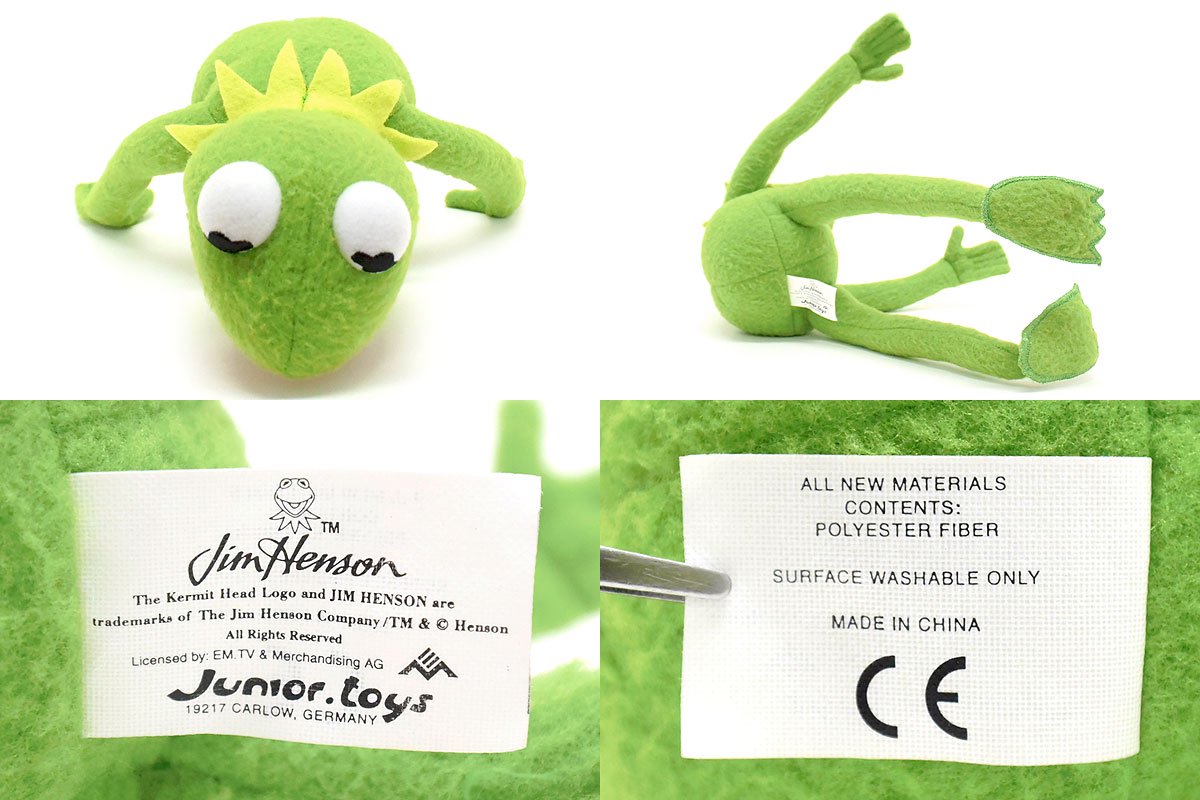 刺しゅうカード ★ Muppets（マペット/マペッツ）カーミット等、刺繡カードなつの刺しゅうカード
