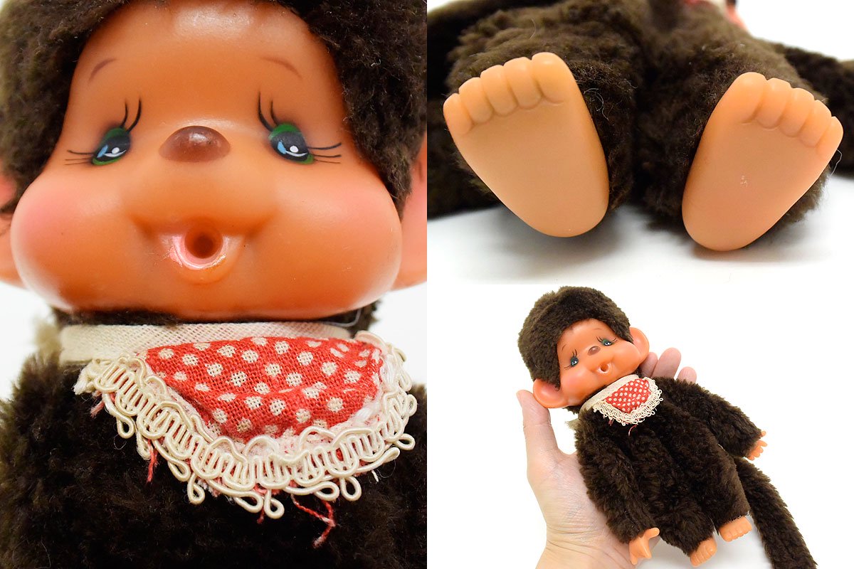 モンチッチ風ぬいぐるみ・Monchhichi Knock off/Fakie/Bootleg・Monkey