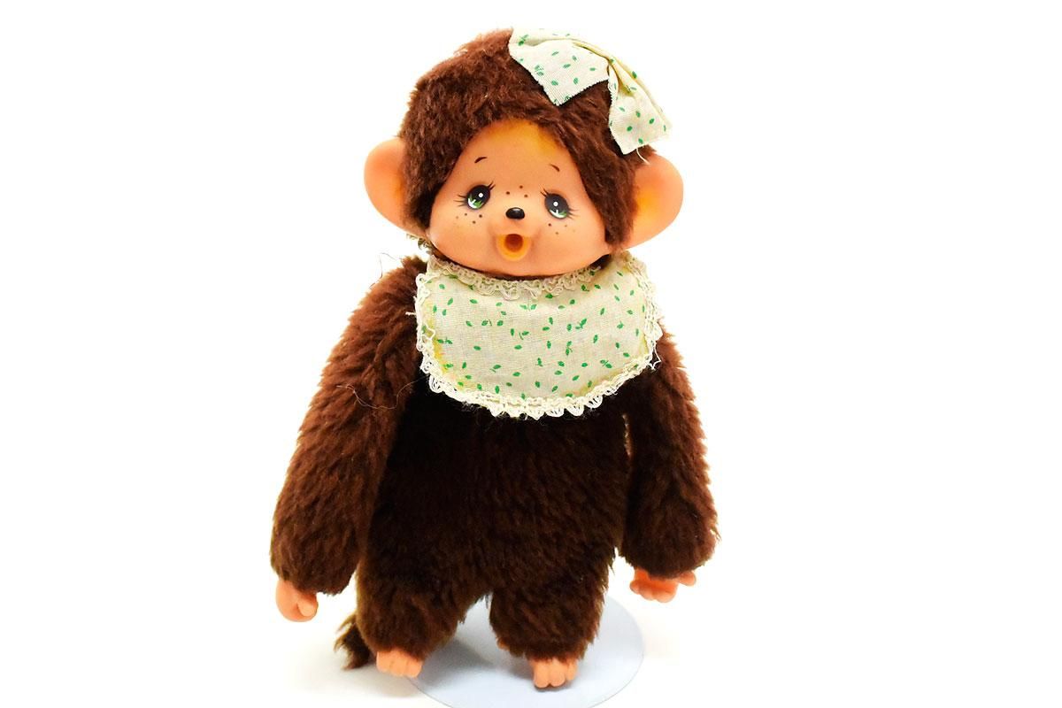 モンチッチ風ぬいぐるみポーチ・Monchhichi Knock off/Fakie/Bootleg