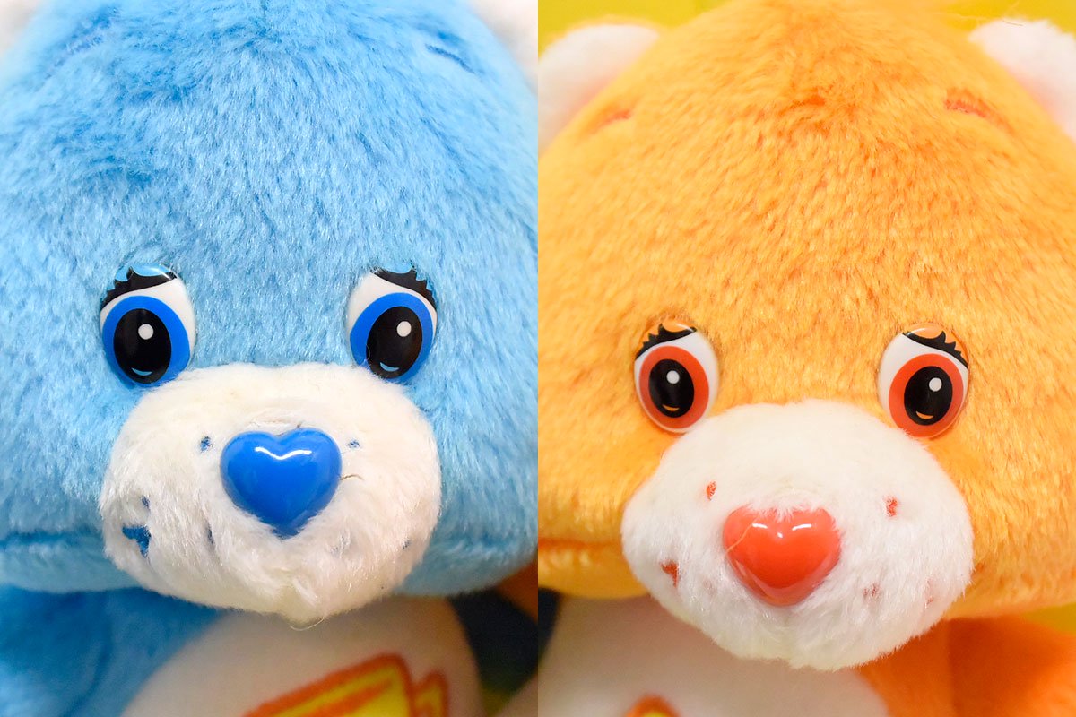 Care Bears/ケアベア・ぬいぐるみ2体セット・Champ Care Bear and