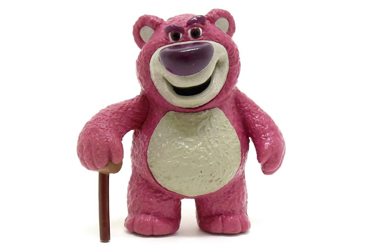 TOY STORY/トイストーリー・Disney STORE/ディズニーストア・PVCフィギュア 「LOTS-O'-HUGGIN' BEAR/ロッツォ・ ハグベア」 8.15cm - KNot a TOY/ノットアトイ