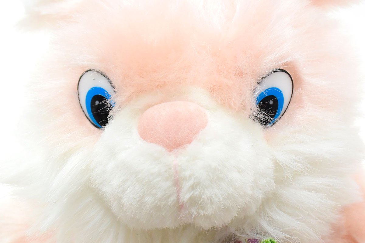 Bunny/バニー/ウサギ・Plush/ぬいぐるみ・パステルピンク×ホワイト 