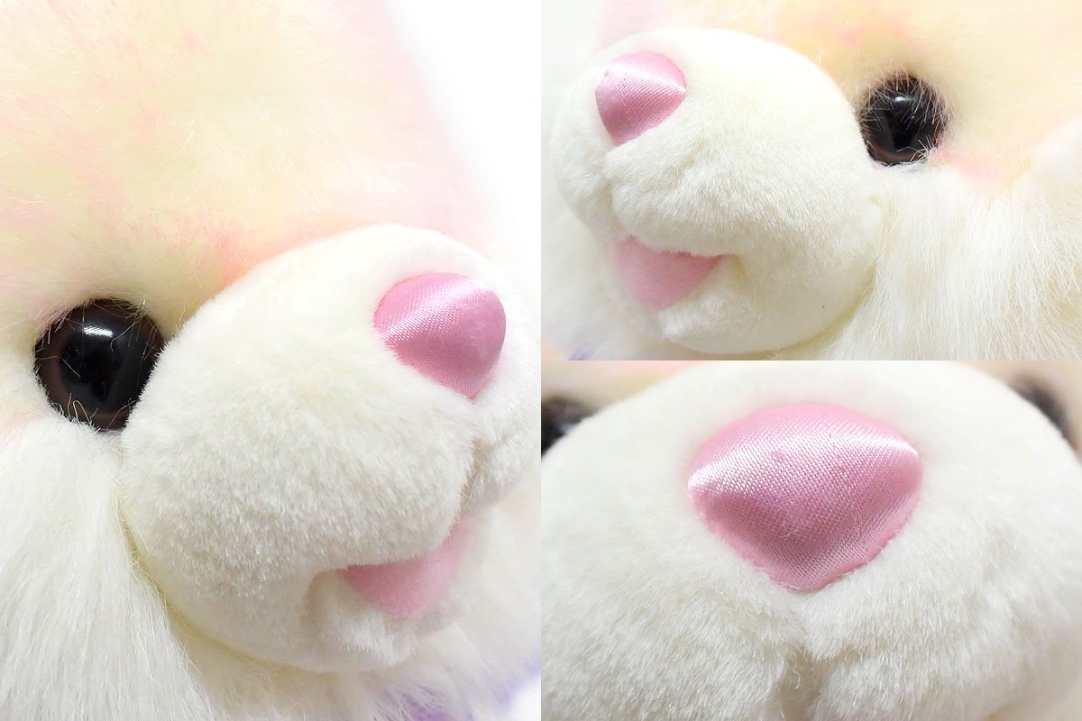 Easter Bunny/イースターバニー/ウサギ・ぬいぐるみ・ホワイト×ピンク