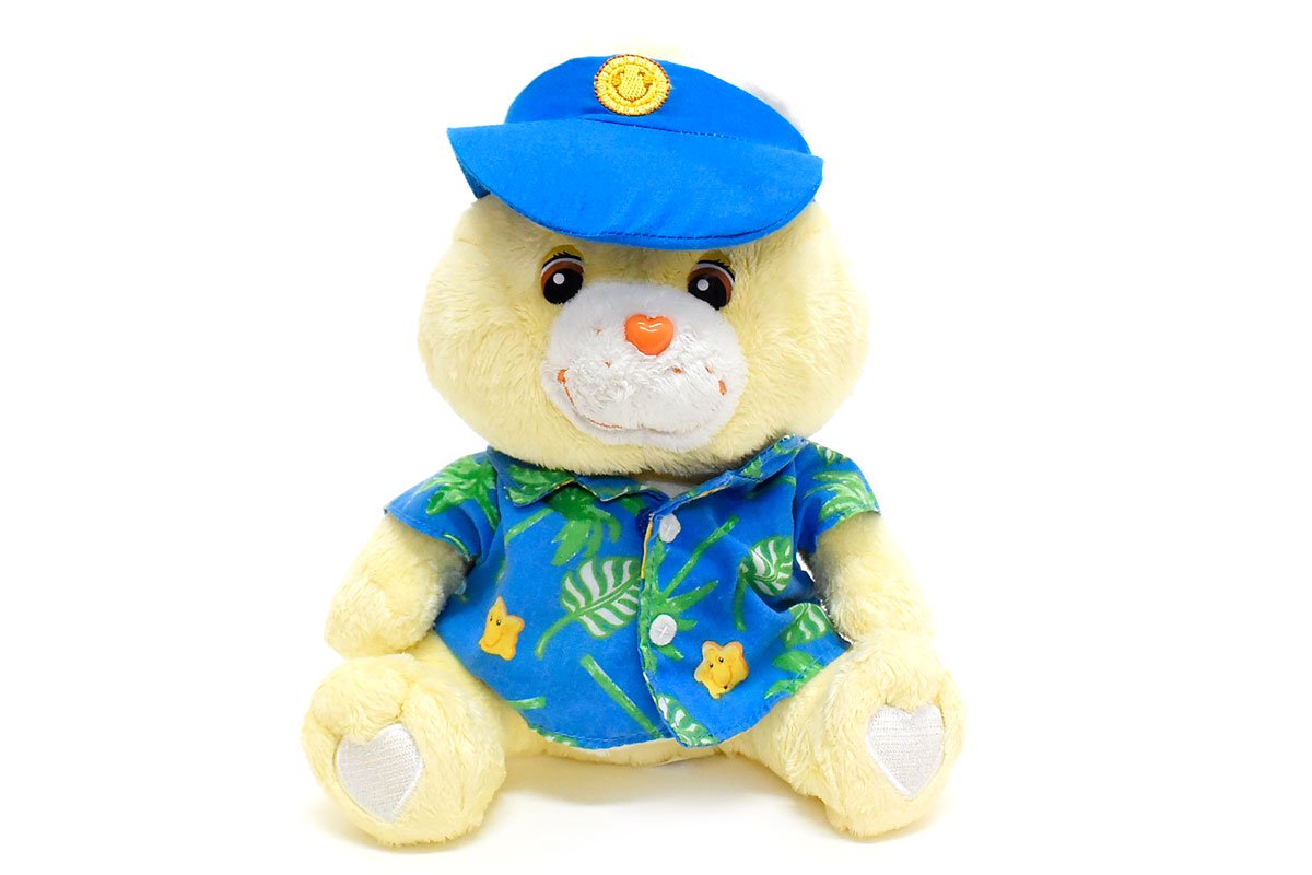 Care Bears/ケアベア・ぬいぐるみ・Aloha Funshine Bear/アロハファンシャインベア・ハワイ・10inch/座った状態で20cm  - KNot a TOY/ノットアトイ