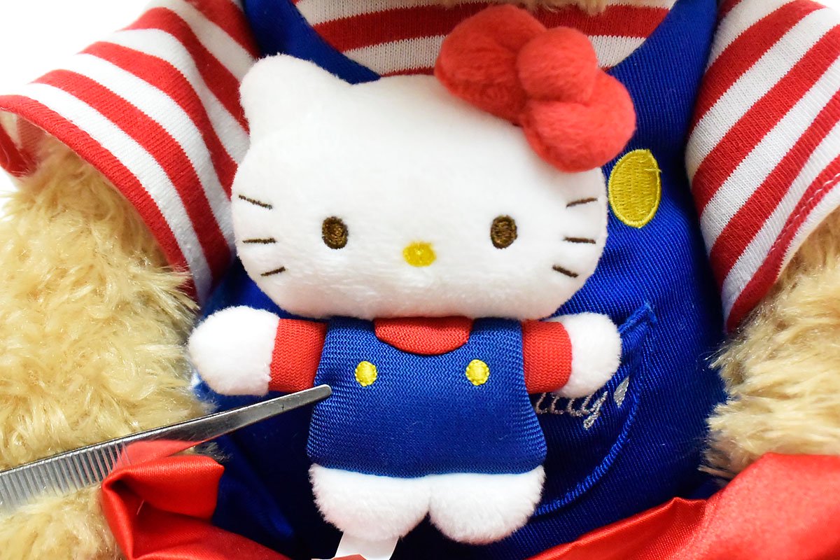 Hello Kitty/ハローキティ・ぬいぐるみ・いないいないばぁベア・クマ 