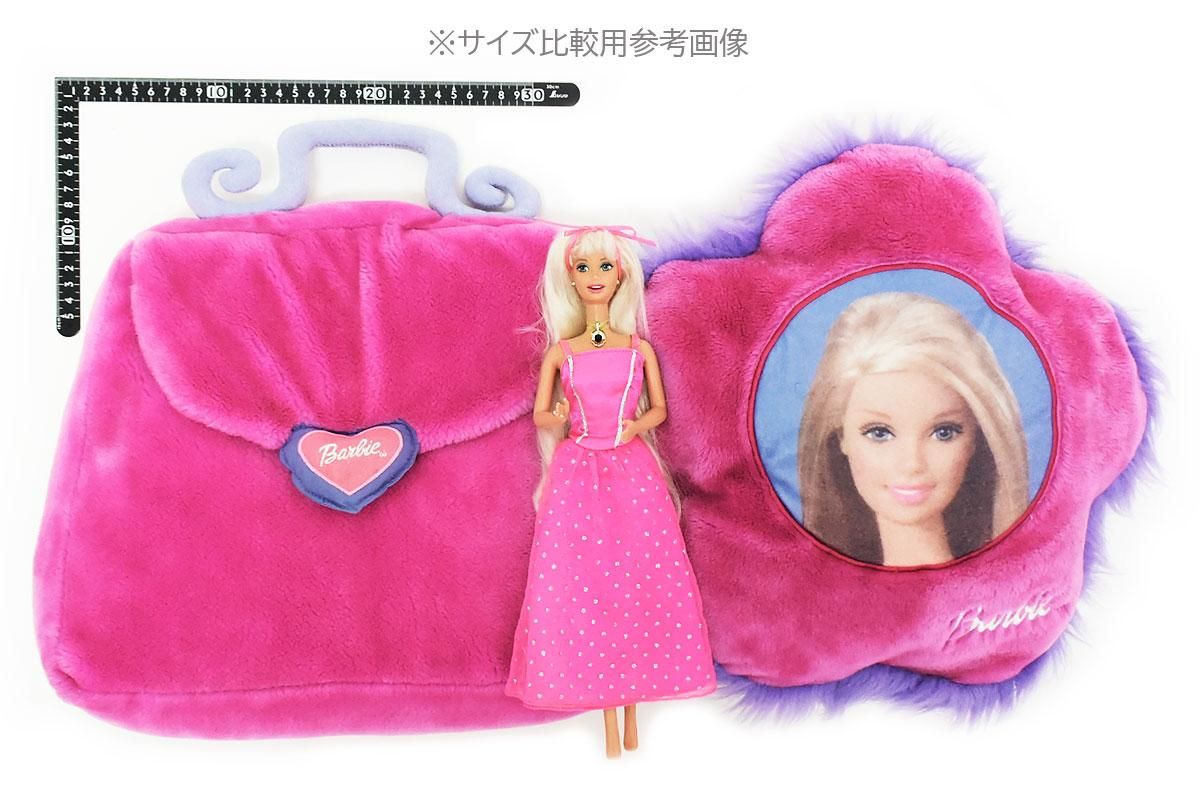Barbie/バービー・Pink Plush Pillow Flower・フラワー型