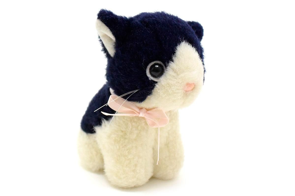 Kitty/キティ/Cat/ネコ・Plush・レトロぬいぐるみ・高さ約12cm