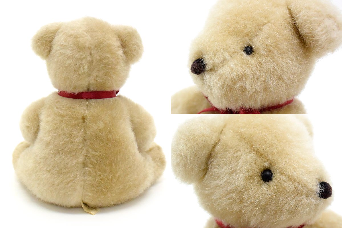 Bear/ベア/クマ・Plush・レトロぬいぐるみ・高さ約16cm・Sekiguchi 