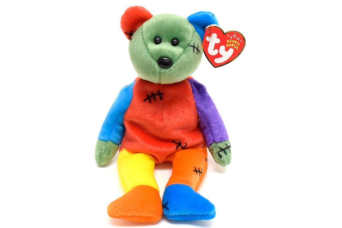 TY Beanie Baby/ビーニーベイビー・ぬいぐるみ・クマ・Frankenteddy