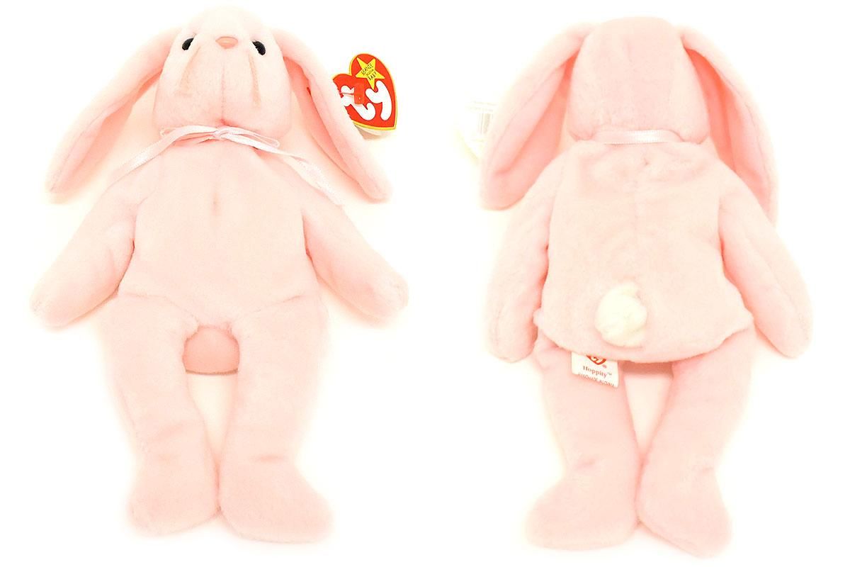 TY Beanie Baby/ビーニーベイビー・ぬいぐるみ・ウサギ・Hoppity