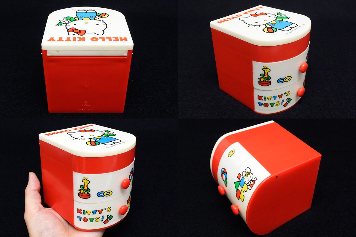 キキララ プラスチックボックス プラケース サンリオ 昭和レトロ 1976
