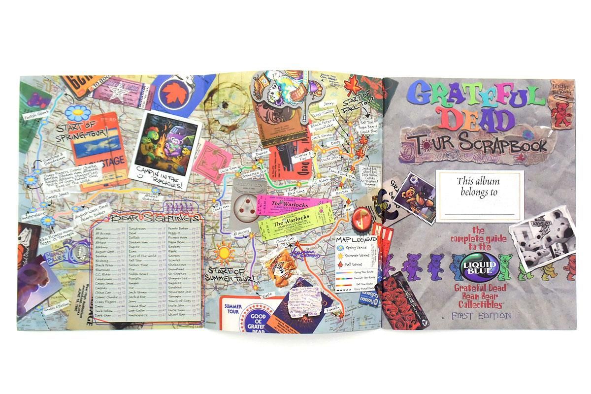Grateful Dead/グレイトフルデッド・ツアースクラップブック・ザ