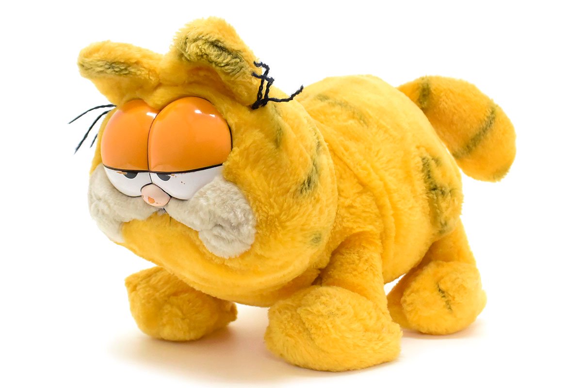 極美品◎80'Garfield ガーフィールド ぬいぐるみ　DAKIN社