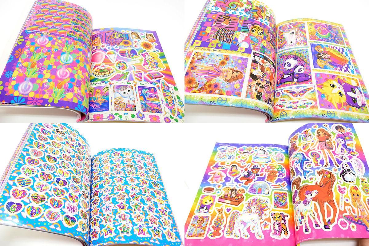 Lisa Frank/リサフランク・GIANT Sticker Activity Book Over