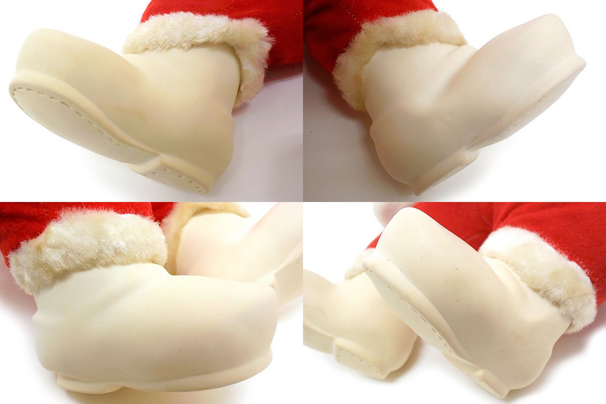 Rushton/ラシュトン・Holiday/ホリデー(Christmas/クリスマス)・Rubber Face/ラバーフェイス・ぬいぐるみ「Santa  Claus/サンタクロース」46cm・ダメージ有 - KNot a TOY/ノットアトイ