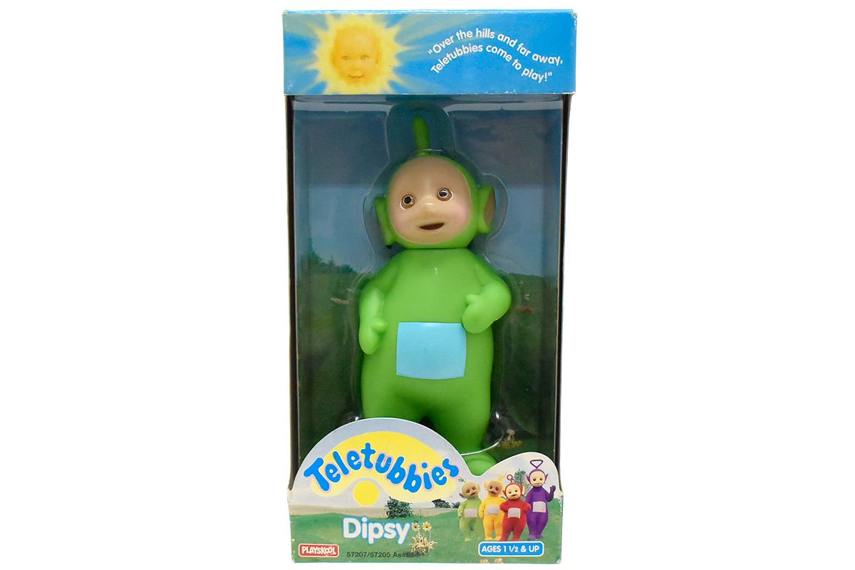 Teletubbies/テレタビーズ・Dipsy/ディプシー・Figure/フィギュア・箱入り・HASBRO/PLAYSKOOL・1998年 -  KNot a TOY/ノットアトイ