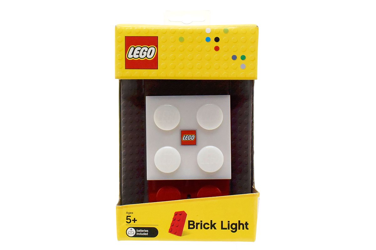 LEGO/レゴ・Brick Light/ブリックライト(Block/ブロック)・White×Red ...