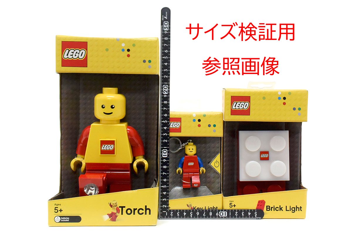 LEGO/レゴ・Brick Light/ブリックライト(Block/ブロック)・White×Red