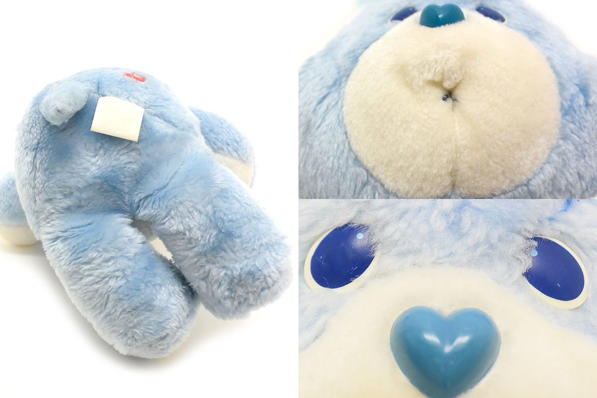 80s Vintage Care Bear/ビンテージケアベア・ぬいぐるみ・Grumpy Bear/グランピーベア・13inch - KNot a  TOY/ノットアトイ