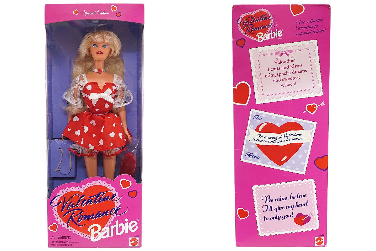 Valentine Romance Barbie/バレンタインロマンスバービー・1996年 