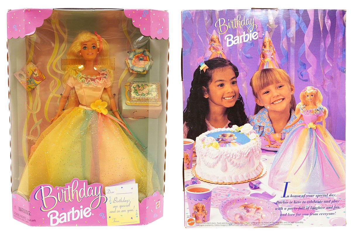 Birthday Barbie/バースデーバービー・1997年 【パッケージダメージ 