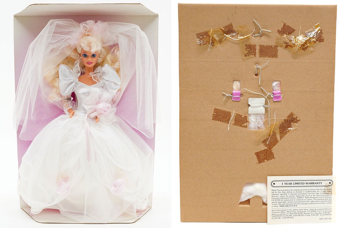 Romantic Bride Barbie/ロマンチックブライドバービー・1992年