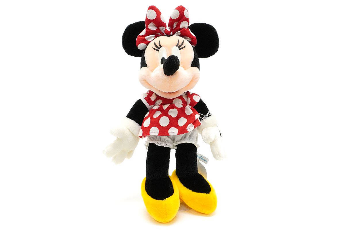 Tokyo Disney Resort/東京ディズニーリゾート・Plush/ぬいぐるみ 「Minnie Mouse/ミニーマウス」  40cm・ダメージ有 - KNot a TOY/ノットアトイ
