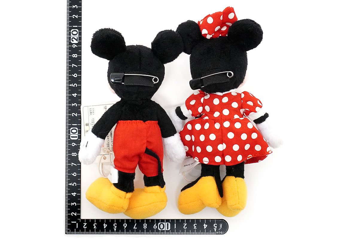 Tokyo Disney Resort/東京ディズニーリゾート・ぬいぐるみバッジセット(ぬいば) 「MickeyMinnie Mouse Set/ ミッキー＆ミニーマウスセット」 KNot a TOY/ノットアトイ