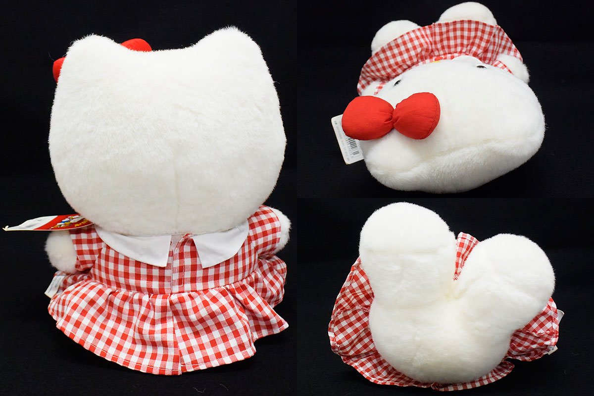 Hello Kitty/ハローキティ・レトロ・Plush/ぬいぐるみ・ワンピース・高