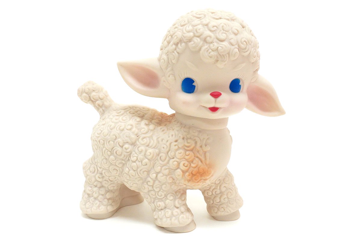 Sheep Squeeze Doll/シープスクイーズドール・ヒツジ・ラバー・ソフビ